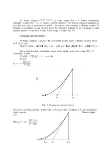 Metoda lui Newton pentru Ecuații Neliniare - Pagina 3