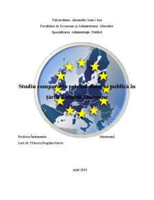 Studiu Comparativ Privind Datoria Publică în Țările Uniunii Europene - Pagina 1