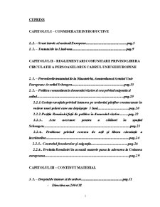 Libera circulație a persoanelor - material și instituții competente - Pagina 1