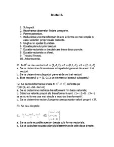 Algebră liniară și geometrie analitică diferențială - Pagina 3