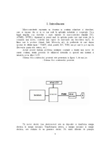 Comandă a unui motor de curent continuu cu ajutorul unui microcontroler - Pagina 4