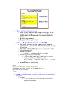Laboratoare Limbajul de Programare HTML - Pagina 3
