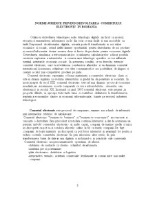 Norme juridice privind dezvoltarea comerțului electronic în România - Pagina 3
