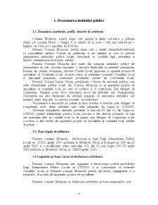 Practică de specialitate în cadrul unei instituții publice - Primăria Comunei Mozaceni, Județul Argeș - Pagina 4