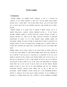 Emulsii - Pagina 1