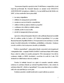 Raport de practică Moldova-Agroindbank SA - Pagina 4
