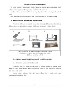 Procedeul de Deformare Incrementală a Tablelor Metalice - Pagina 2