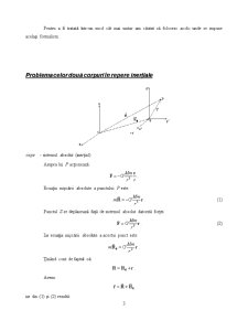Considerații asupra Mecanicii Newtoniene în Sisteme de Referință Neinerțiale - Pagina 3