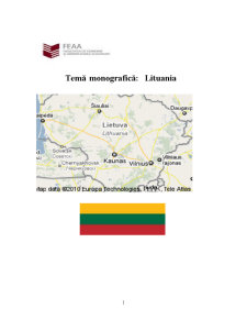 Temă monografică - Lituania - Pagina 1