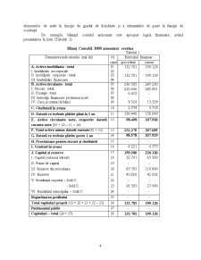 Analiza performanțelor întreprinderii în baza informațiilor oferite de situațiile financiare anuale - bilanț contabil - Pagina 4
