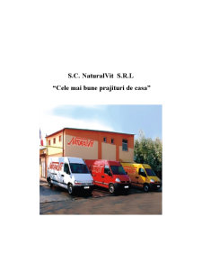 Proiect pentru disciplină managementul proiectelor - SC Naturalvit SRL - Pagina 2