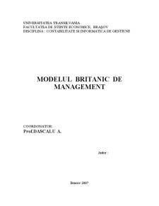 Modelul Britanic de Management - Pagina 1