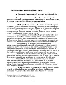Interpretarea legii civile, etapă în procesul de aplicare a legii - Pagina 2