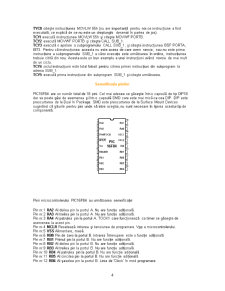 Microcontrolerul PIC16F84 - Pagina 4