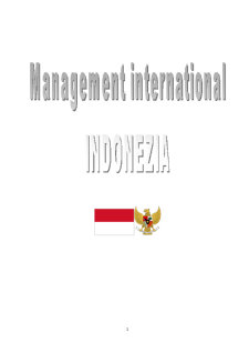 Management internațional - Indonezia - Pagina 1