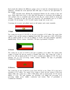 Cultural Profiles and Management Styles Around The World - Egypt, Kuwait, Morocco, Qatar, Turkey - Pagina 5
