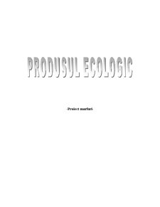 Produsul Ecologic - Pagina 1