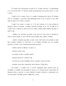Așezarea și Perceperea Impozitelor și Taxelor Locale pe Exemplul Primăriei Comunei Cacica - Pagina 4