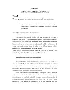 Contracte Comerciale Speciale - Pagina 1