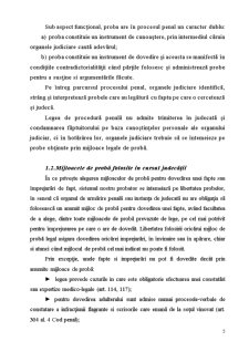 Probatoriul în procesul penal - operațiunea de administrare și apreciere a probelor în timpul procesului de judecată - Pagina 5