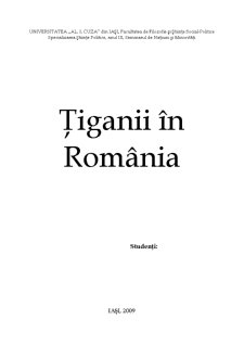 Țiganii în România - Pagina 1