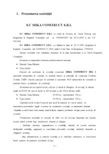 Strategii investiționale în afaceri - SC Mika Construct SRL - Pagina 3