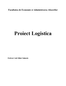 Proiect logistică - Tabaco Campofrio SA - Pagina 1