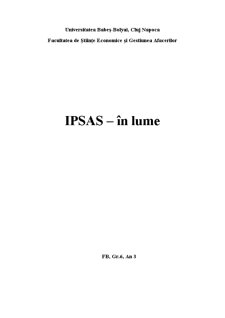 IPSAS - În Lume - Pagina 1