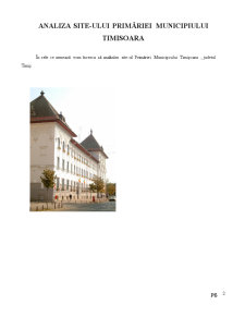 Analiza Site-ului Primăriei Municipiului Timișoara - Pagina 3
