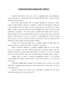 Comportamentul Managerilor Italieni - Pagina 2