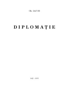 Diplomație - Pagina 1