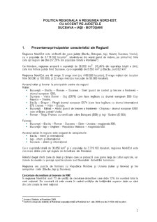 Politică regională în regiunea nord-est, cu accent pe județele Suceava - Iași - Botoșani - Pagina 3