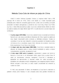 Coca-Cola Market Entry Strategy - Pagina 5