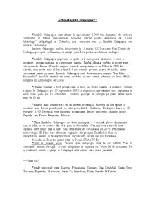 Arhipelagul Gallapagos - Pagina 1