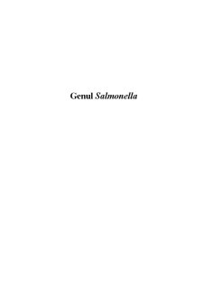 Genul Salmonella - Pagina 1