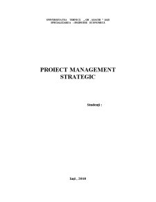 Proiect Management Strategic - Pagina 1