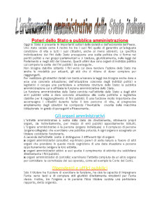 L'Ordinamento Amministrativo dello Stato Italiano - Pagina 1