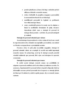 Aspecte privind Strategia Politicii de Personal în Cadrul Schelei de Petrol Moreni - Pagina 5
