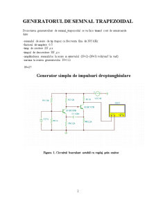 Dispozitive și Circuite Electronice - Generatorul de Semnal Trapezoidal - Pagina 2