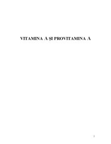 Vitamina A și Provitamina A - Pagina 2
