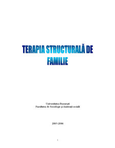 Terapia Structurală de Familie - Pagina 1
