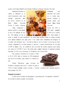Cercetarea Pieței Tabletelor de Ciocolată - Pagina 4