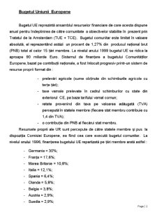 Bugetul Uniunii Europene - Pagina 2