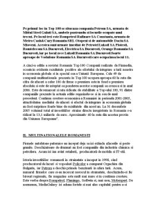 Prezența multinaționalelor pe piața românească - Pagina 2