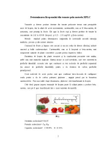 Determinarea licopenului din tomate prin metoda HPLC - Pagina 2