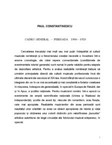 Paul Constantinescu - Pagina 1