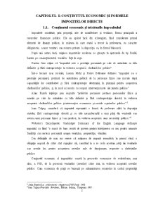 Formele și rolul impozitelor directe în condițiile României 2010 - Pagina 1