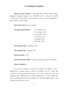 Raport de Evaluare al SC COMODIM SRL - Pagina 5