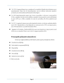 Testarea Motoarelor pe Stand pentru Măsurarea Nivelului de Poluare a Motorului - Pagina 2