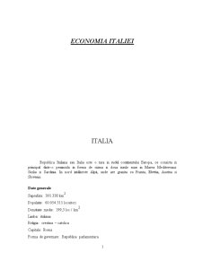 Economia Italiei - Pagina 1